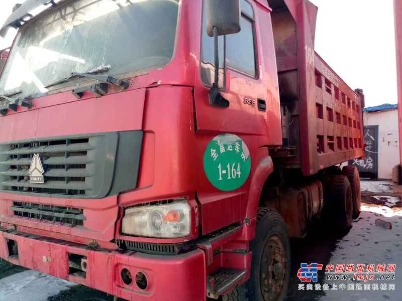 山西出售转让二手2014年中国重汽豪沃ZZ3257M2941自卸车