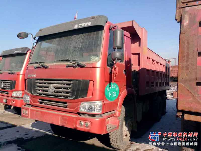 山西出售转让二手2014年中国重汽豪沃ZZ3257M2941自卸车