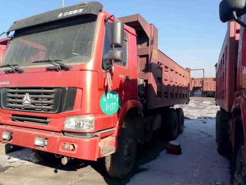 山西出售转让二手2014年中国重汽豪沃ZZ3257M2941自卸车