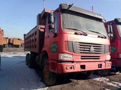 山西出售转让二手2014年中国重汽豪沃ZZ3257M2941自卸车