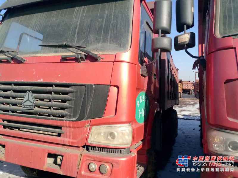 山西出售转让二手2014年中国重汽豪沃ZZ3257M2941自卸车