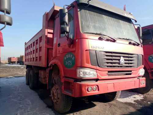 山西出售转让二手2014年中国重汽豪沃ZZ3257M2941自卸车
