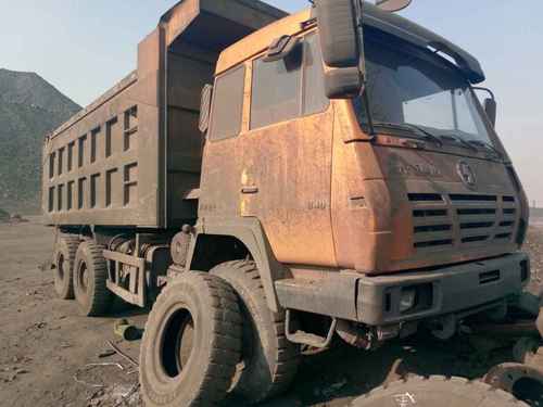 山西出售转让二手2013年陕汽奥龙SX3254BM384自卸车