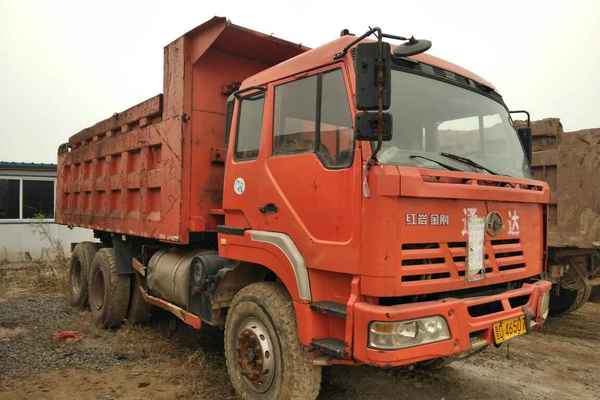 山西出售转让二手2010年红岩CQ3254SMG384自卸车