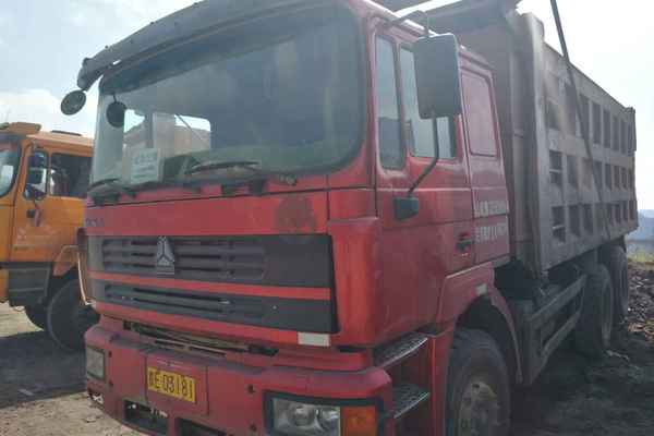 贵州出售转让二手2010年中国重汽豪泺ZZ3257N3648W自卸车