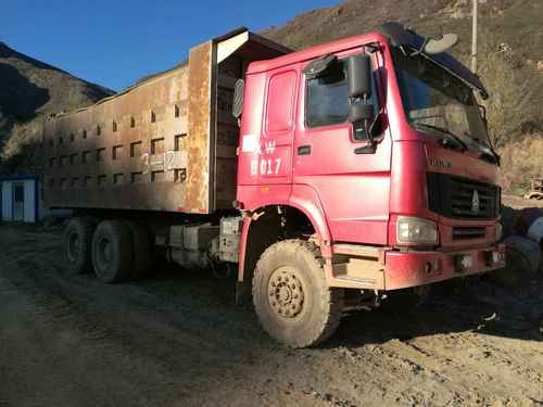 山西出售转让二手2011年中国重汽豪沃ZZ5437N466741自卸车