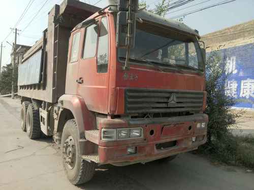 山西出售转让二手2010年中国重汽金王子ZZ3251N4241C1自卸车
