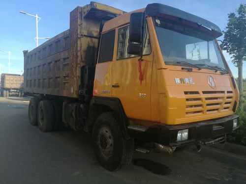 山西出售转让二手2010年陕汽奥龙SX3255UN384自卸车