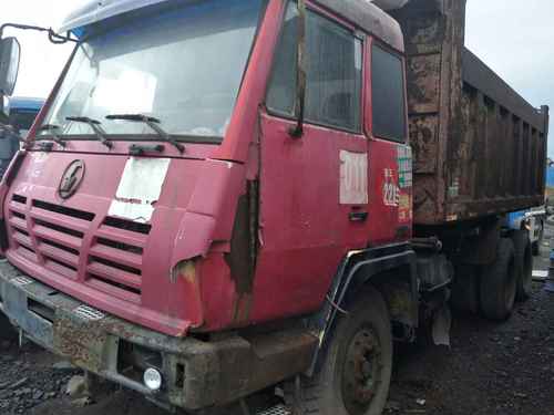贵州出售转让二手2009年陕汽奥龙SX3255UN384自卸车