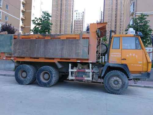 陕西出售转让二手2010年陕汽奥龙SX3255DR354自卸车