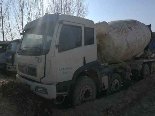 河南出售转让二手2010年解放5250GJBP66K2L2T1F搅拌运输车