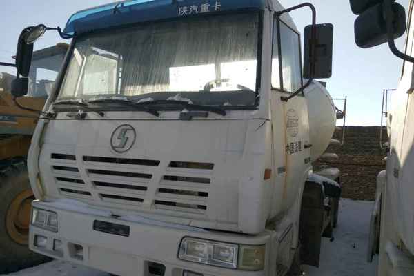山西出售转让二手2009年陕汽德龙SX5255GJBJR384XC搅拌运输车