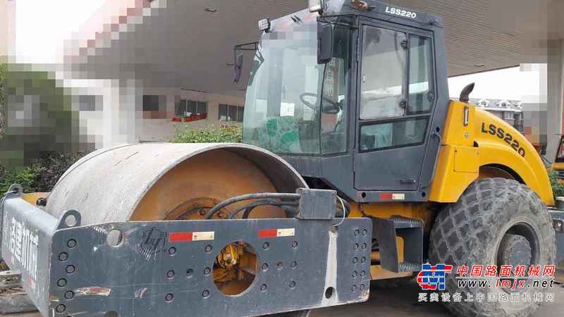 辽宁出售转让二手6000小时2006年洛建LSS220单钢轮压路机