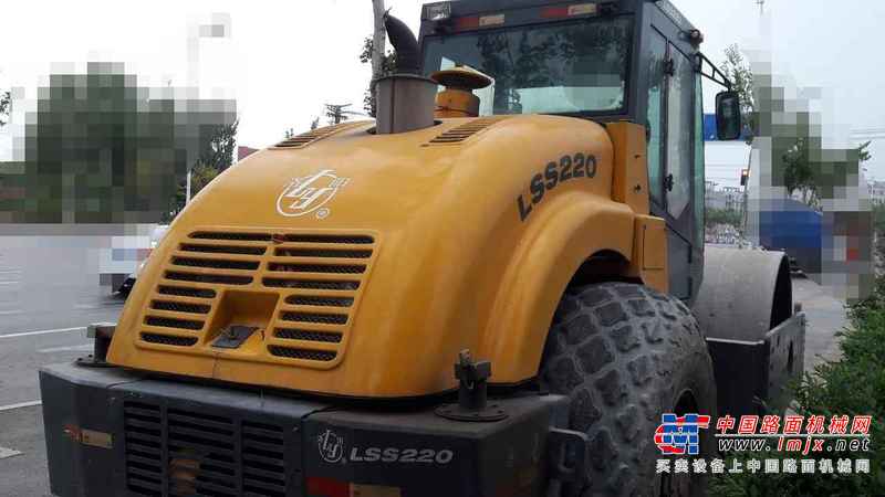 辽宁出售转让二手6000小时2006年洛建LSS220单钢轮压路机
