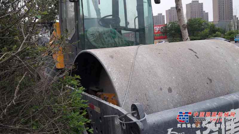 辽宁出售转让二手6000小时2006年洛建LSS220单钢轮压路机