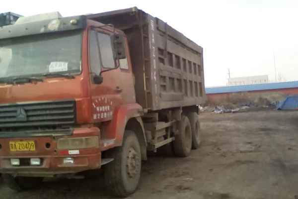 内蒙古出售转让二手2010年中国重汽金王子ZZ3161M4711C1自卸车