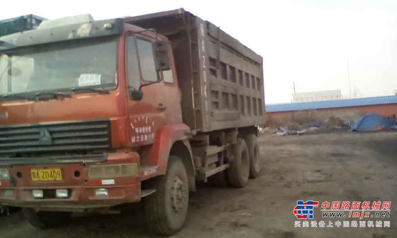 内蒙古出售转让二手2010年中国重汽金王子ZZ3161M4711C1自卸车