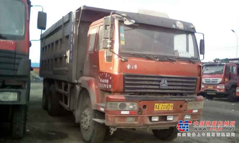 内蒙古出售转让二手2010年中国重汽金王子ZZ3161M4711C1自卸车