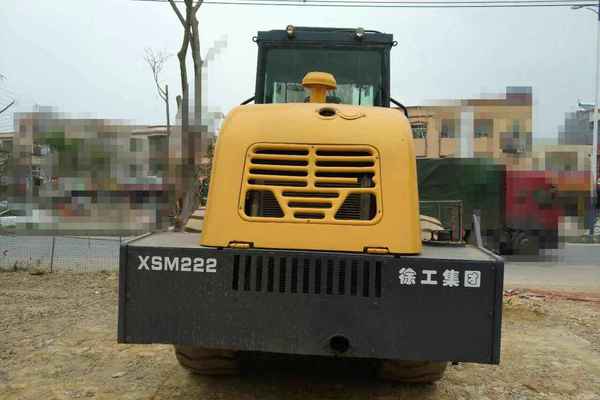 广东出售转让二手6000小时2009年徐工XSM220单钢轮压路机