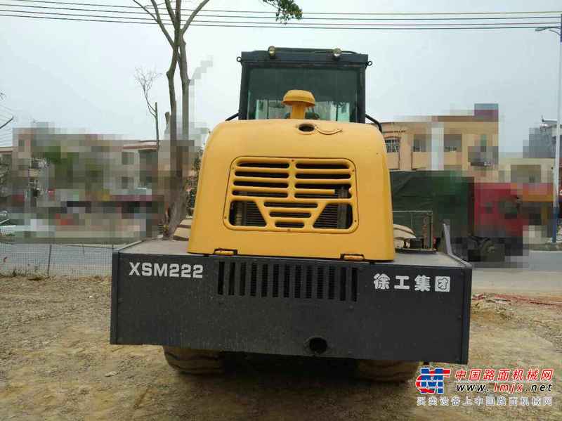 广东出售转让二手6000小时2009年徐工XSM220单钢轮压路机