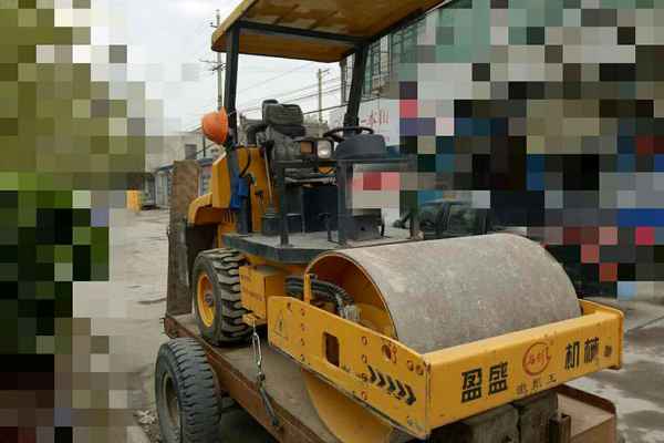 山西出售转让二手320小时2016年洛阳盈盛YSC303单钢轮压路机