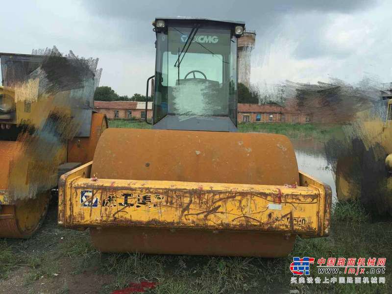 黑龙江出售转让二手6000小时2008年徐工XSM220单钢轮压路机