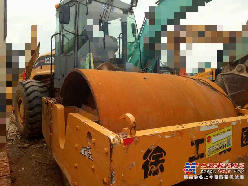 云南出售转让二手3528小时2015年徐工XS263J单钢轮压路机