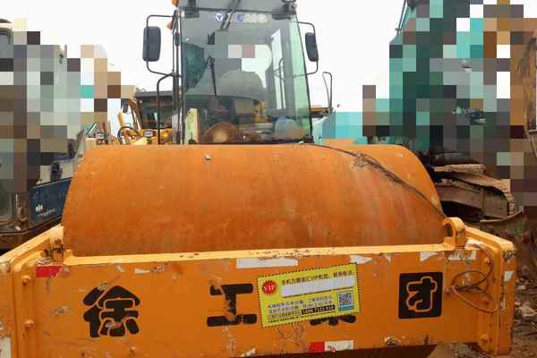云南出售转让二手3528小时2015年徐工XS263J单钢轮压路机