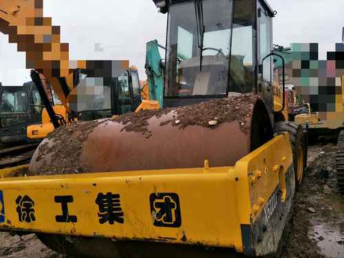 云南出售转让二手6845小时2009年徐工XS202J单钢轮压路机