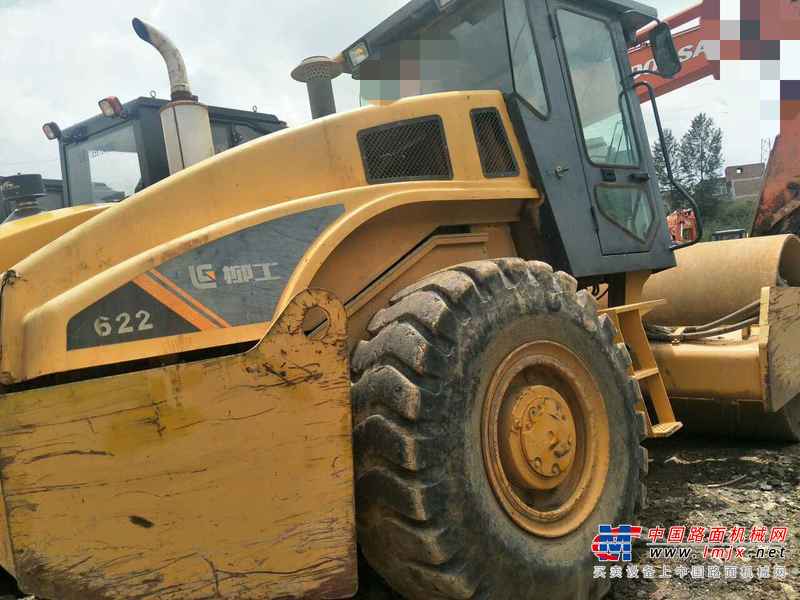 云南出售转让二手5648小时2011年柳工CLG622单钢轮压路机