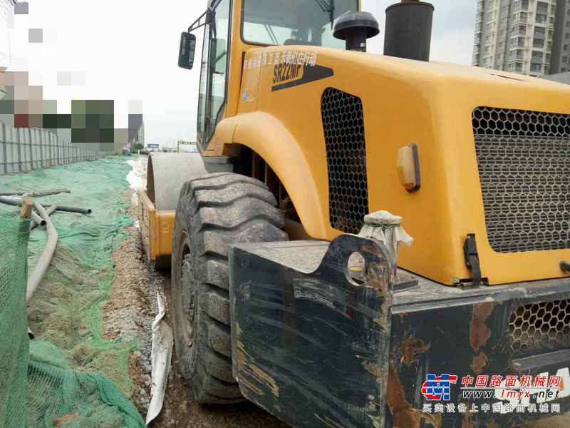 陕西出售转让二手5000小时2011年山推SR22MP单钢轮压路机