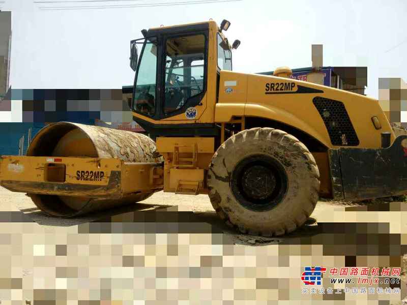 广西出售转让二手2000小时2012年山推SR22MP单钢轮压路机