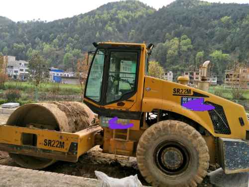 贵州出售转让二手3688小时2010年山推SR20M单钢轮压路机