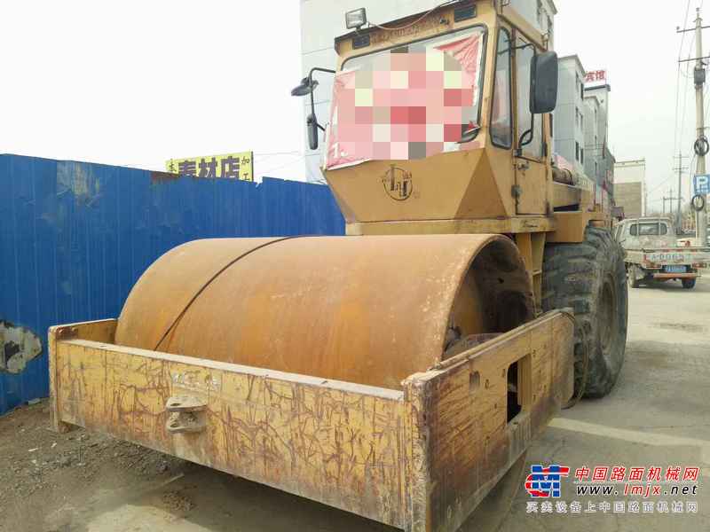 宁夏出售转让二手8000小时2005年洛建YZ2003单钢轮压路机