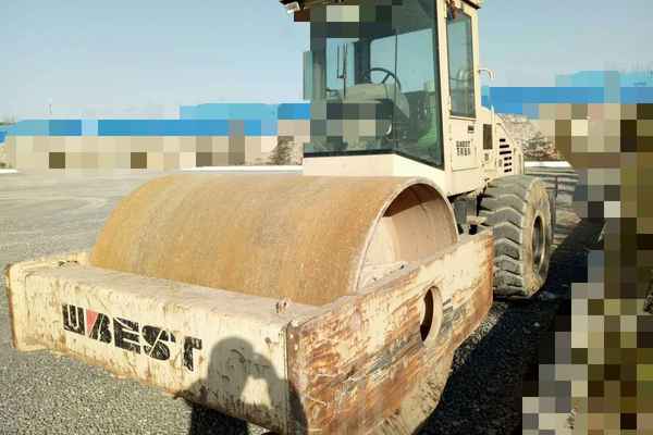 河南出售转让二手2000小时2006年万邦股份SRM222单钢轮压路机
