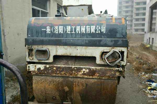 山西出售转让二手5600小时2008年洛建ZLD35双钢轮压路机