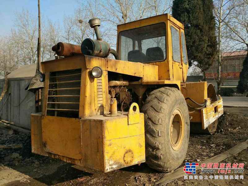 山西出售转让二手5800小时2005年洛建YZ14B单钢轮压路机