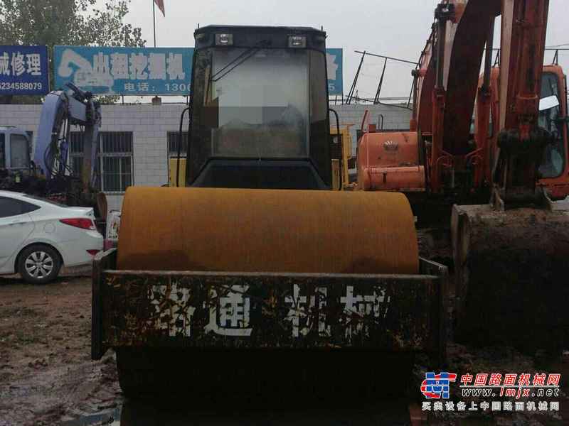 山西出售转让二手5300小时2007年洛阳路通LT220B单钢轮压路机