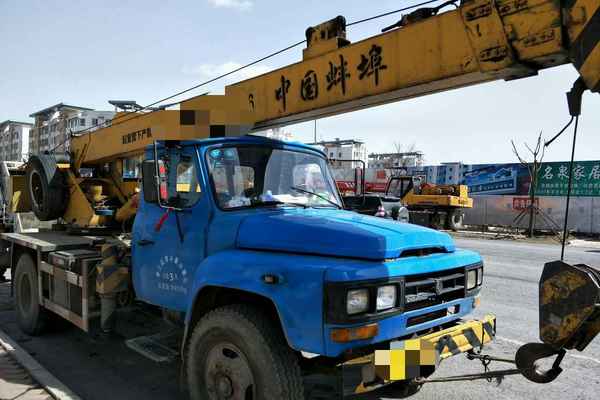 辽宁出售转让二手5000小时2007年中国蚌埠16K汽车起重机