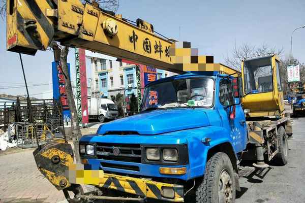 辽宁出售转让二手5000小时2007年中国蚌埠16K汽车起重机
