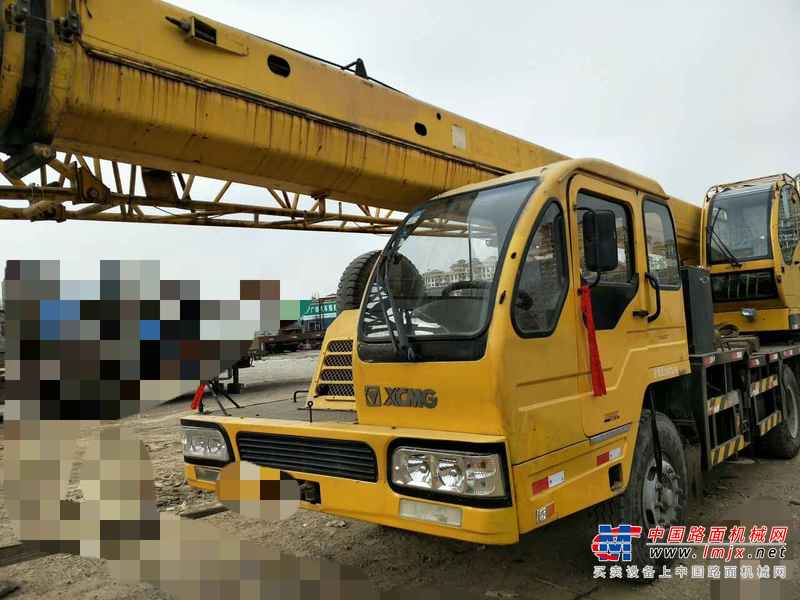 辽宁出售转让二手2000小时2007年徐工QZD16C汽车起重机