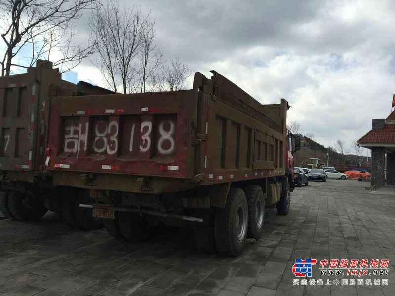 吉林出售转让二手2012年解放捍威CA3253P7K2T1自卸车