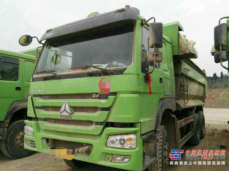 山西出售转让二手2013年中国重汽豪沃ZZ5437N466741自卸车