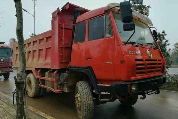 湖南出售转让二手2015年陕汽奥龙SX3255DR354自卸车