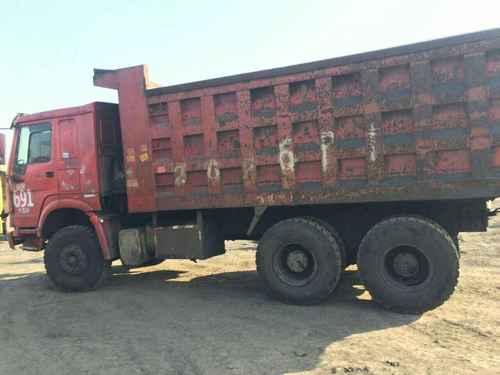 山西出售转让二手2012年中国重汽豪沃ZZ5437N466741自卸车