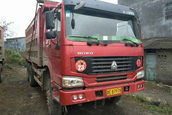 贵州出售转让二手2010年中国重汽豪泺ZZ3257N3847C自卸车
