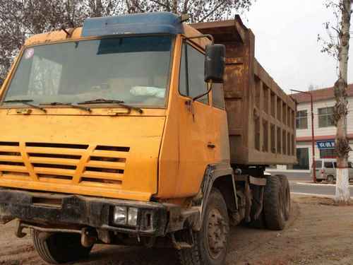 山西出售转让二手2008年陕汽奥龙SX3255DR354自卸车