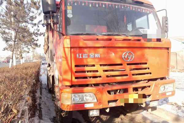 吉林出售转让二手2009年红岩CQ3254HMG384A自卸车
