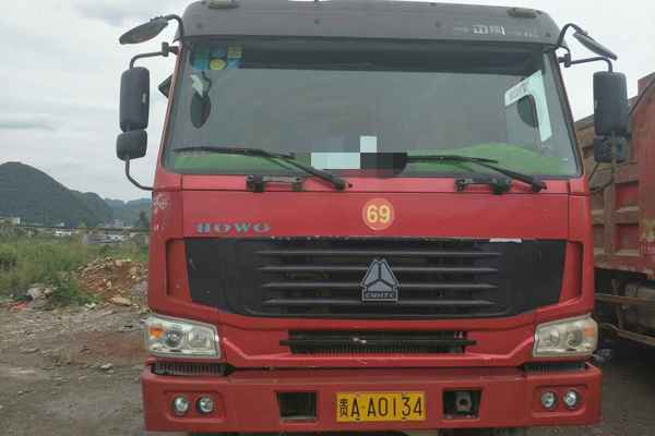 贵州出售转让二手2011年中国重汽豪沃ZZ3257N3847D1N7WA自卸车