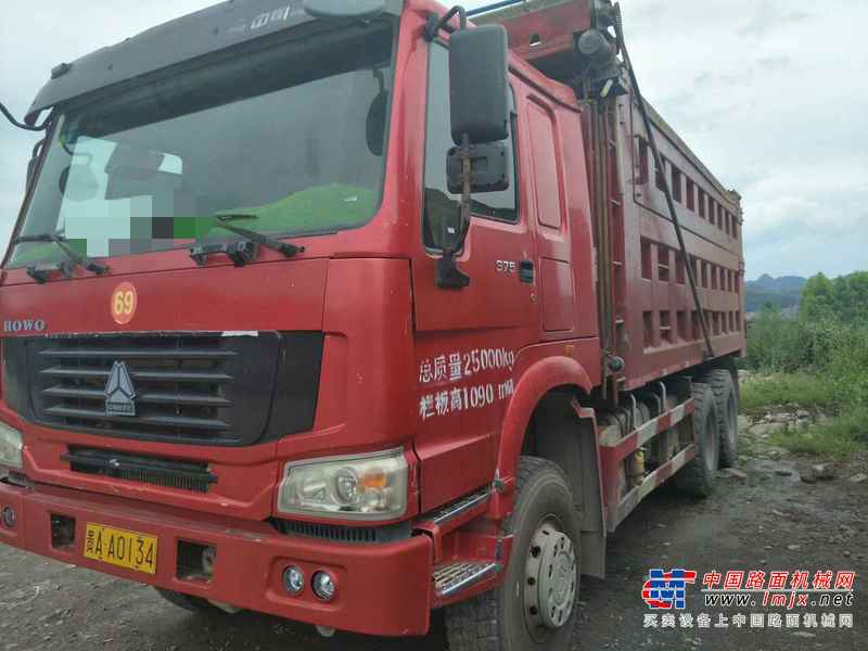 贵州出售转让二手2011年中国重汽豪沃ZZ3257N3847D1N7WA自卸车